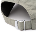 Nylonkappe 6 Panels verstellbar mit Ösen und Schweißband farbe schwarz dritte Detailansicht