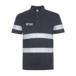 Unisex-Kurzarm-Poloshirt mit hoher Sichtbarkeit 220 g/m² Roly Foran Hauptansicht