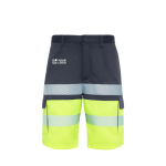 Zweifarbige Warnschutz-Shorts mit vielen Taschen, Unisex, Roly Lada Hauptansicht