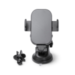 Auto-Smartphone-Halterung mit verstellbarem kabellosem Ladegerät 15 W farbe schwarz zweite Ansicht