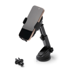 Auto-Smartphone-Halterung mit verstellbarem kabellosem Ladegerät 15 W farbe schwarz zweite Detailansicht