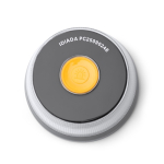 V16 Warnleuchte zugelassen mit Geolokalisierung LED 1 km farbe schwarz zweite Detailansicht