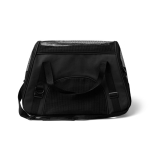 RPET-Haustierrucksack mit Belüftungsnetz und verstärktem Boden farbe schwarz zweite Ansicht