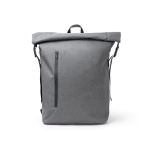 Rucksack recycelt wasserabweisend Laptop 15 Zoll farbe grau zweite Ansicht