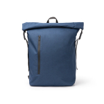 Rucksack recycelt wasserabweisend Laptop 15 Zoll farbe marineblau zweite Ansicht