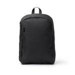 Wasserabweisender Rucksack für 15”-Laptop farbe schwarz zweite Ansicht