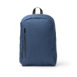 Wasserabweisender Rucksack für 15”-Laptop farbe marineblau zweite Ansicht