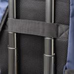 Wasserabweisender Rucksack für 15”-Laptop farbe marineblau zweite Detailansicht