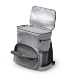 Kühlrucksack recycelt mit Isolierfutter 22 L farbe hellgrau erste Detailansicht