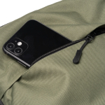 Reiserucksack groß 180 Grad Öffnung Laptop 15 Zoll farbe dunkelgrün vierte Detailansicht