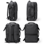 Rucksack erweiterbar mit Vakuumkompression und Pumpe 30 W farbe schwarz zweite Detailansicht