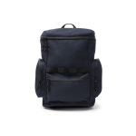 Öko-Reiserucksack mit oberer Öffnung und Fronttasche 12” farbe marineblau zweite Ansicht