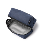 Ökologischer Kulturbeutel mit zwei Fächern und Tragegriff farbe schwarz erste Detailansicht