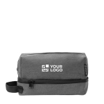 Ökologischer Kulturbeutel mit zwei Fächern und Tragegriff Hauptansicht