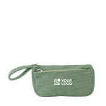 Kulturbeutel aus Cord mit zwei Fächern und Reißverschluss Hauptansicht