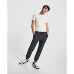 Unisex-Jogginghose aus Baumwolle mit Seitentaschen 390g/m² Roly farbe hellgrau zweite Detailansicht