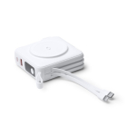 3-in-1-Powerbank mit kabelloser Schnellladung 15 W 10.000 mAh farbe schwarz sechste Detailansicht