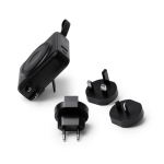 3-in-1-Powerbank mit kabelloser Schnellladung 15 W 10.000 mAh farbe schwarz siebte Detailansicht