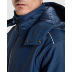 Thermo Parka sportlich gesteppt mit Reflexdetails Roly Emin farbe marineblau vierte Detailansicht