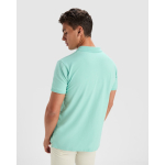 Polo unisex Piqué kurzarm 210 g/m2 Roly Wos farbe mintgrün dritte Detailansicht
