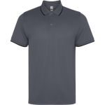 Polo technisch kurzarm mit Kontrast 200 g/m2 Roly Sian farbe schwarz erste Gebrauchsansicht