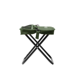 Kompakter Klappstuhl aus Polyester mit Hülle und Taschen Hauptansicht