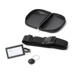 3-in-1-Reiseset mit Zahlenschloss und Reißverschlusshülle farbe schwarz zweite Detailansicht