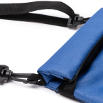 Flaschenkühltasche mit Schultergurt und Reißverschluss 1 L farbe rot zweite Detailansicht