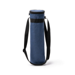 Flaschenkühltasche mit verstellbarem Band und Reißverschluss 1 L farbe blaugrau zweite Ansicht