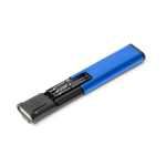 Multitool Aluminium ultraflach mit Taschenlampe 70 Lumen farbe rot erste Gebrauchsansicht