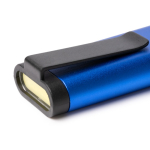 Multitool Aluminium ultraflach mit Taschenlampe 70 Lumen farbe rot zweite Detailansicht