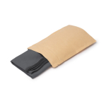 Mikrofaserhandtuch leicht RPET mit Overlock Rand 200 g/m2 farbe aschgrau erste Gebrauchsansicht