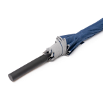 Automatikschirm mit Reflexband und Windschutzsystem farbe marineblau zweite Detailansicht