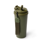 Thermobecher aus Edelstahl mit auslaufsicherem Deckel 500 ml farbe dunkelgrün dritte Detailansicht