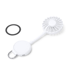 Handventilator mit Magnetring und 3 Geschwindigkeiten farbe weiß erste Gebrauchsansicht