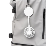 Handventilator mit Magnetring und 3 Geschwindigkeiten farbe weiß vierte Detailansicht