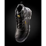 Arbeitsschuhe unisex Schnürsenkel Schutzkappe Roly Iron farbe neonorange erste Detailansicht