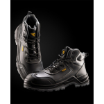 Arbeitsschuhe unisex Schnürsenkel Schutzkappe Roly Iron farbe neonorange dritte Detailansicht