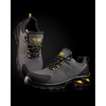 Arbeitsschuhe wasserdicht mit Schutzkappe Leder Roly Rock farbe gelb dritte Detailansicht