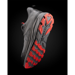 Atmungsaktive Unisex-Arbeitsschuhe mit weicher Gummisohle Roly Onyx farbe rot zweite Detailansicht