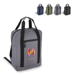 RPET Laptop-Rucksack mit Reflektorstreifen 15,6 Zoll