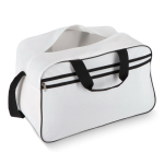 Reise und Sporttasche mit kurzen und langen Griffen 30 L farbe weiß/schwarz zweite Ansicht