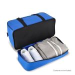 Sport oder Reisetasche aus recyceltem Polyester 50 L68625b419b0dbdfc39964524 farbe blau sechste Ansicht