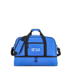 Sport oder Reisetasche aus recyceltem Polyester 50 L68625b419b0dbdfc39964524 Ansicht mit Druckbereich