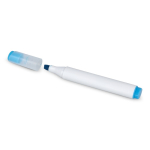 Ovaler Filzstift mit flüssigem Schreibgefühl, EU-Tinte farbe blau vierte Ansicht