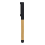 Bambus-Rollerball mit Kappe und Clip, schwarze Tinte68625b409b0dbdfc399644fe farbe schwarz