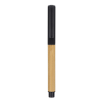 Bambus-Rollerball mit Kappe und Clip, schwarze Tinte68625b409b0dbdfc399644fe farbe schwarz zweite Ansicht