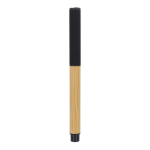 Bambus-Rollerball mit Kappe und Clip, schwarze Tinte68625b409b0dbdfc399644fe farbe schwarz vierte Ansicht