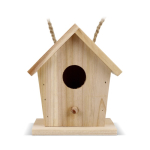 Vogelhaus aus Holz mit 30 mm Öffnung für Garten68625b429b0dbdfc3996455c farbe natürliche farbe zweite Ansicht