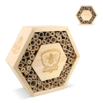 Sechseckiges Bienenhotel aus FSC Holz68625b409b0dbdfc399644eb